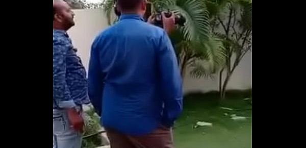  Swathi naidu saree dropping part-2 short film shooting